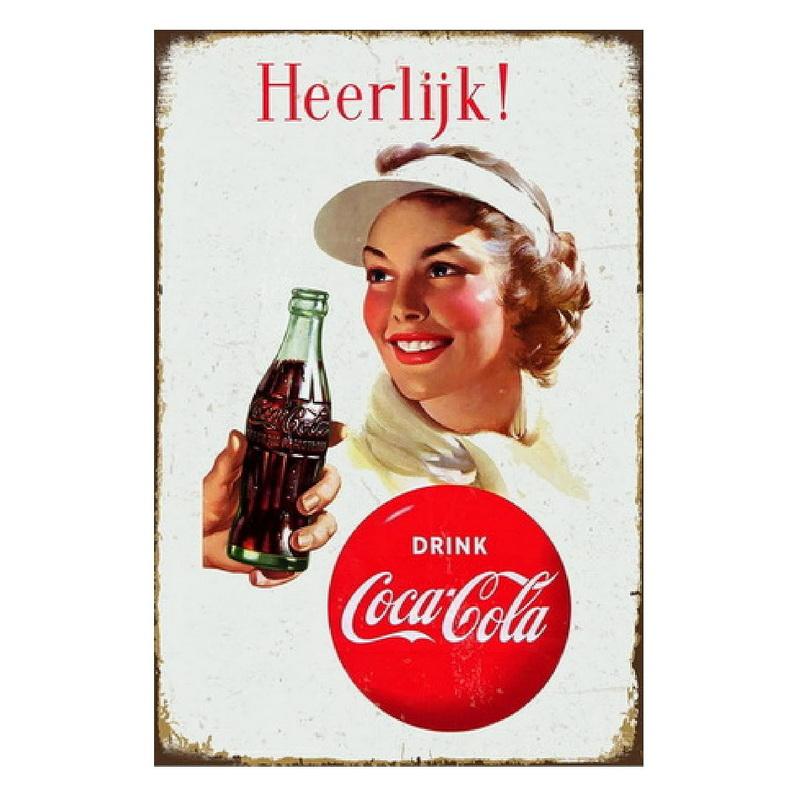 Metal Cola Beer Aluminum Signs Coffee Is Always a Good Idea Posters Plate Wall Decor for Bars Man Cave Cafe Clubs Retro Plaque