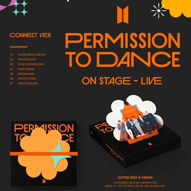 BTS PERMISSION TO DANCE ON STAGE LIVE + SEOUL Digital Code Set & POB
