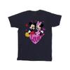 Disney Boys Love Hearts Mickey & Minnie Mouse Hearts Cotton T-Shirt
