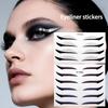 1PC waterproof European and American eye makeup sticker, eyeshadow sticker, scallion powder sequin eyeliner sticker, self-adhesive