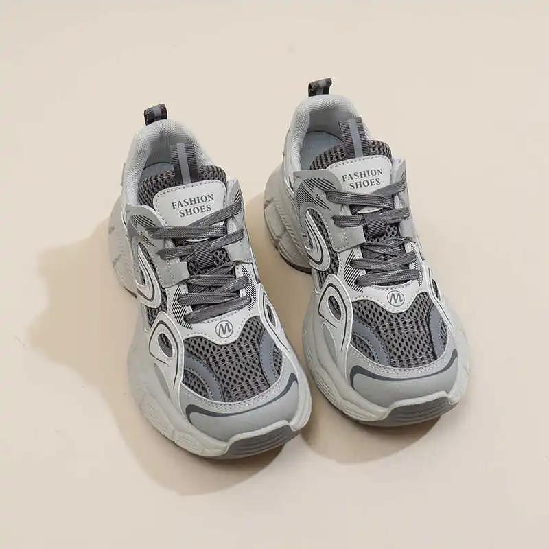 Fashion Rubber Sole Flat Sole Travel Size Casual Purple Women's Sneakers Summer Flat Shoes For Women Sport Top Comfort School