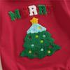 Infant & Toddler Christmas Tree Embroidered Long Sleeve Romper