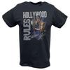 T-shirt Nera Hollywood Hulk Hogan Rules