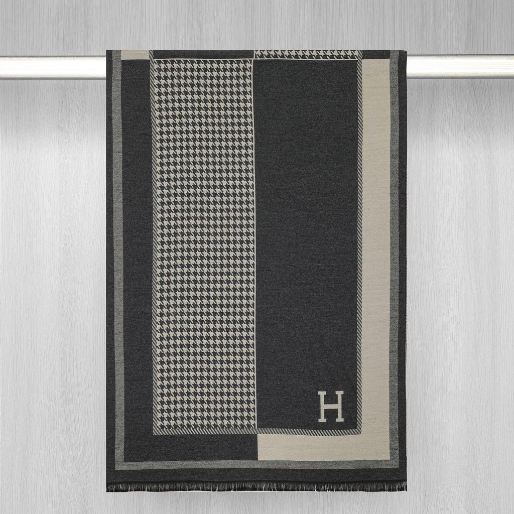 Luxury Winter Cashmere Scarf Women  Design Warm Pashmina Blanket Poncho Scarves Female Carriage Shawl Thick Foulard Bufanda