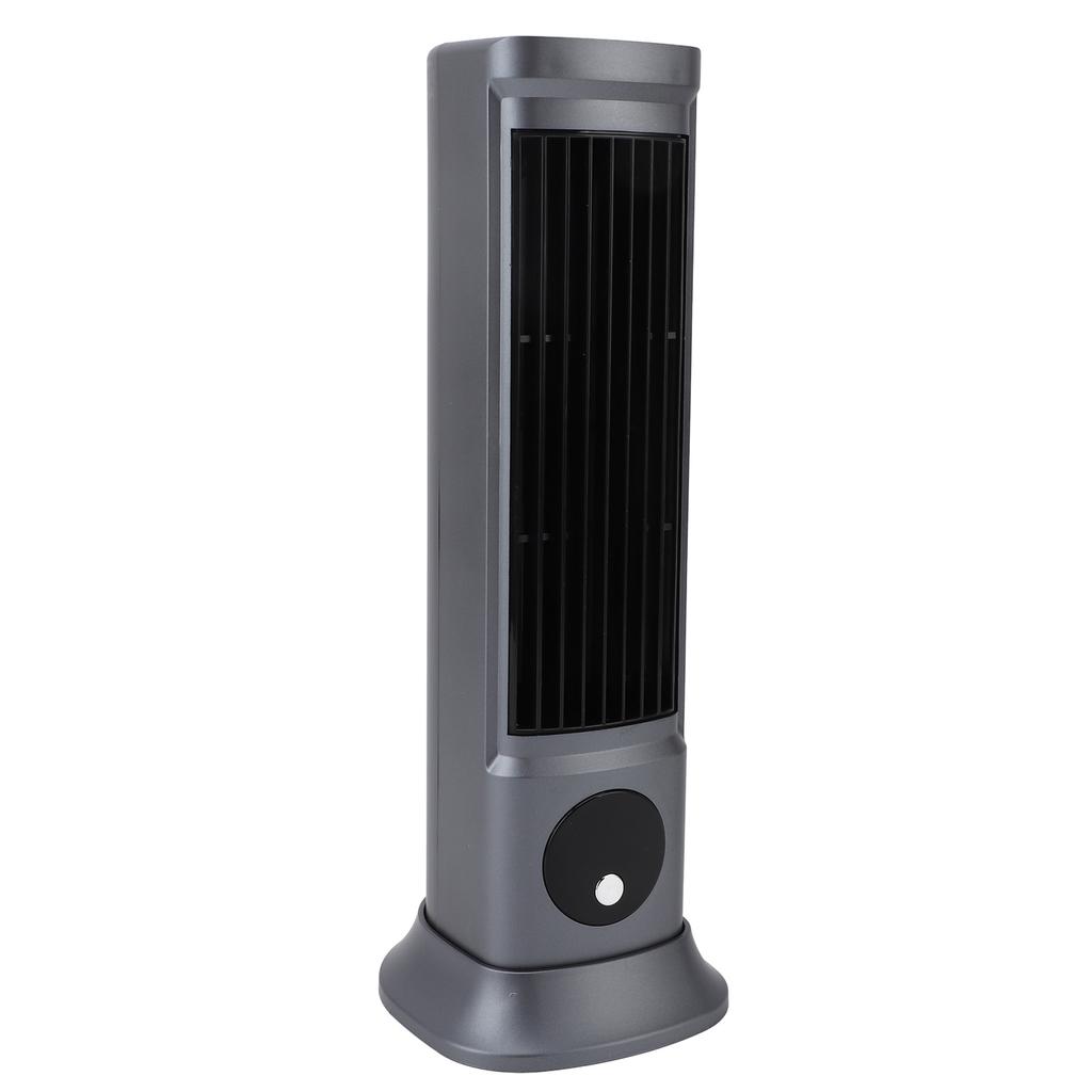 Bladeless Tower Fan Professional Quiet 3 Speeds USB Desktop Vertical Table Fan for Bedroom Home