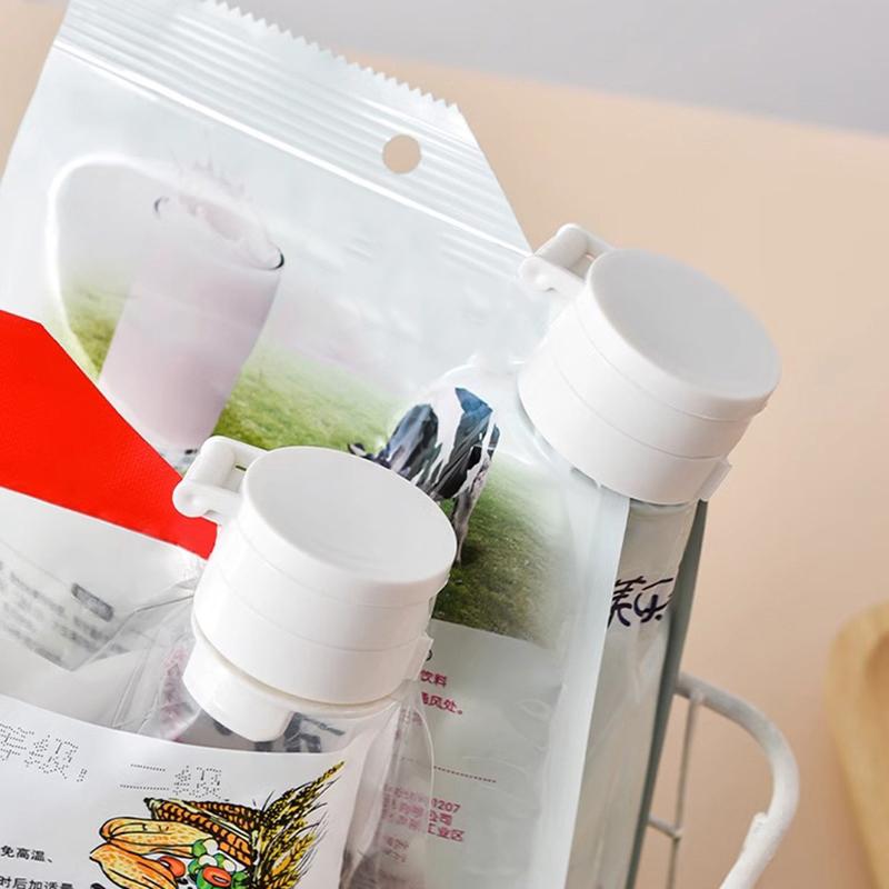 Κλιπ Σφράγισης Σακούλας Αποθήκευσης Τροφίμων Πλαστικό Κλιπ Σφράγισης Καπακιού Με Στόμια Ροής Αποθήκευση Σνακ Καραμελών Φρέσκια Τσιμπίδα Οργανωτής Κουζίνας