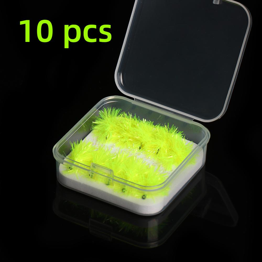 

5 шт./10 шт. 12 # Estaz яйца сухая мушка для форели Steelhead лосося хариуса искусственная приманка