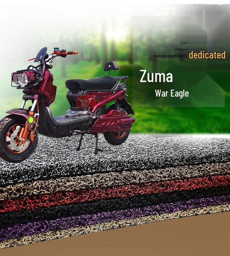Waterproof Silk Ring Foot Pads for Zuma Eagle Electric Car/Motorcycle - Upgraded & Thickened.