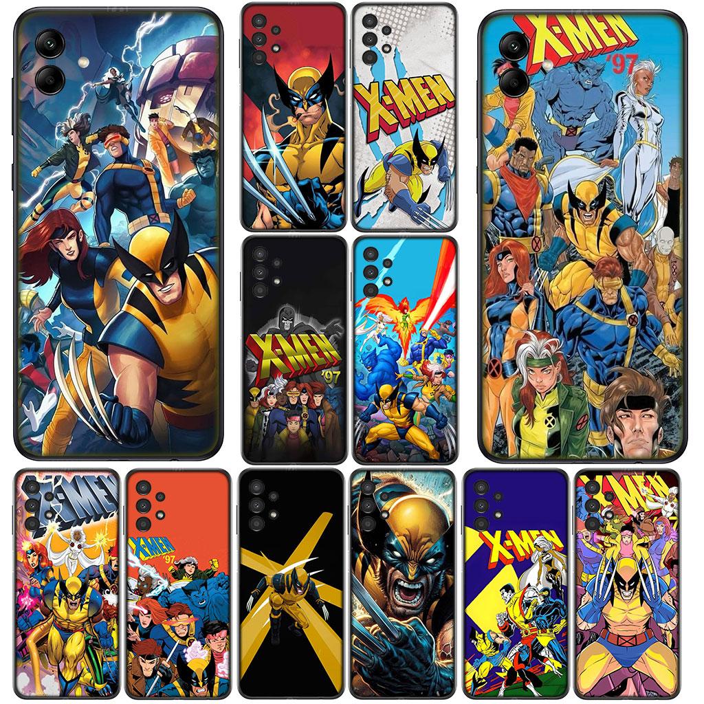 X Men Marvel Wolverine Xmens Casing Phone Cover for Apple iPhone 16 15 14 11 Pro Max 7 8 Plus SE2 SE3 SE 2022 2020 Case