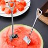 Stainless Steel Shovel Spoon Creative Gold Silver Coffee Spoons Ice Cream Dessert Scoops Teaspoon Kitchen Tableware Cutlery Sets