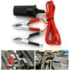 Portable 12V Car Socket Adapter with Battery Clamp Convert 12V Accessories