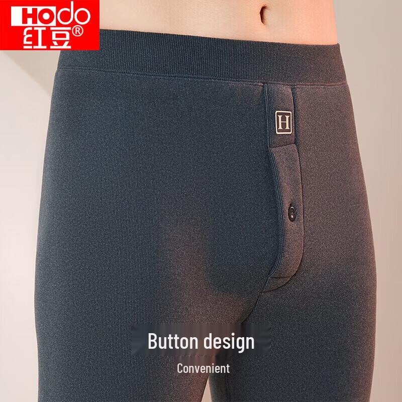 Hongdou Wool-Blend Thermal Underwear Pants