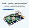 Raspberry Pi CM5 Baseboard: HDMI, Dual MIPI, Gigabit Ethernet, USB 3.2 Expansion Module