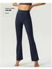 Uarun Women's Super High Waist Flare Yoga Pants - High Elastic, Nude Feel Running Tights