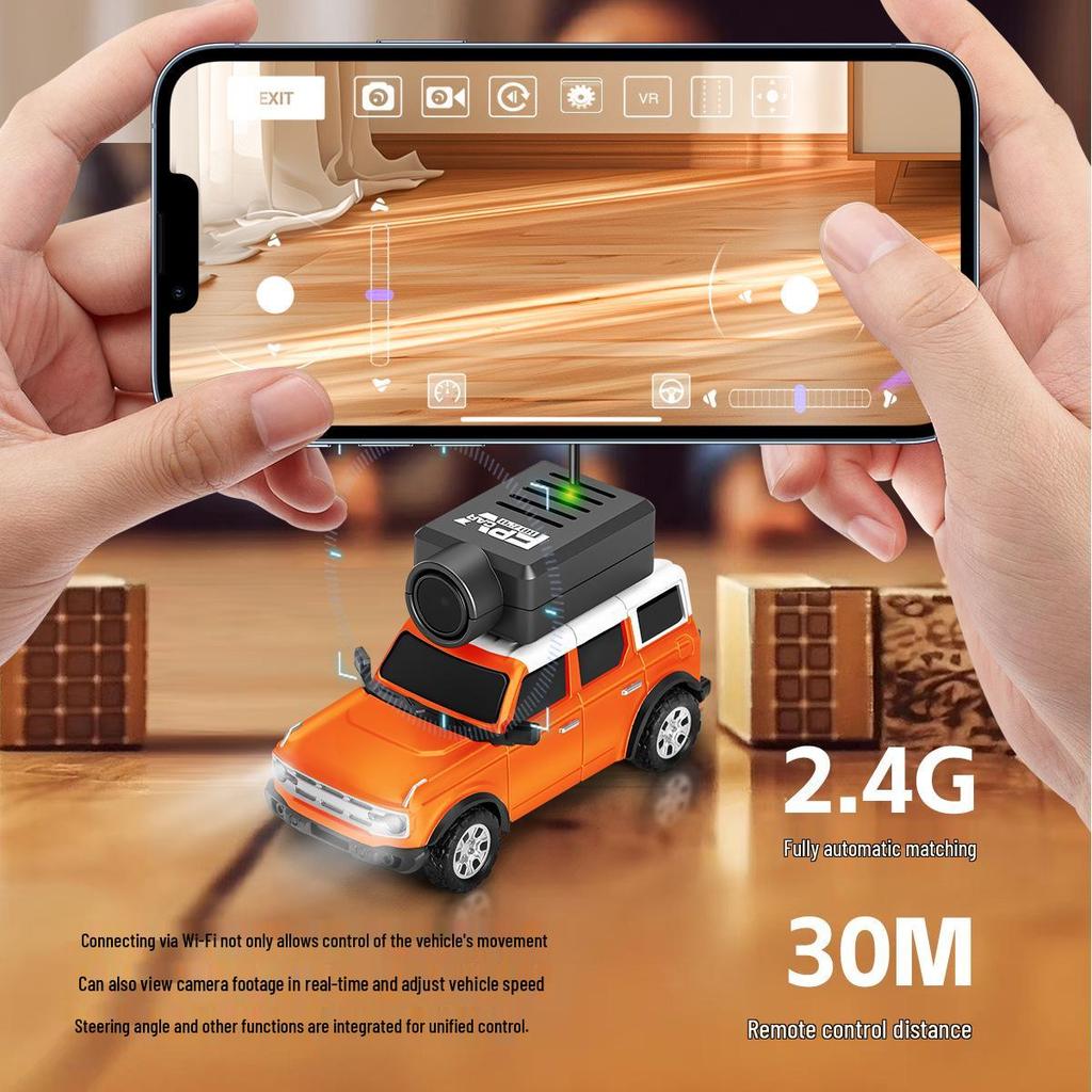 Weili 6405 FPV Mini RC Car: Full-Scale, Camera-Equipped Remote Control Toy Car for Boys
