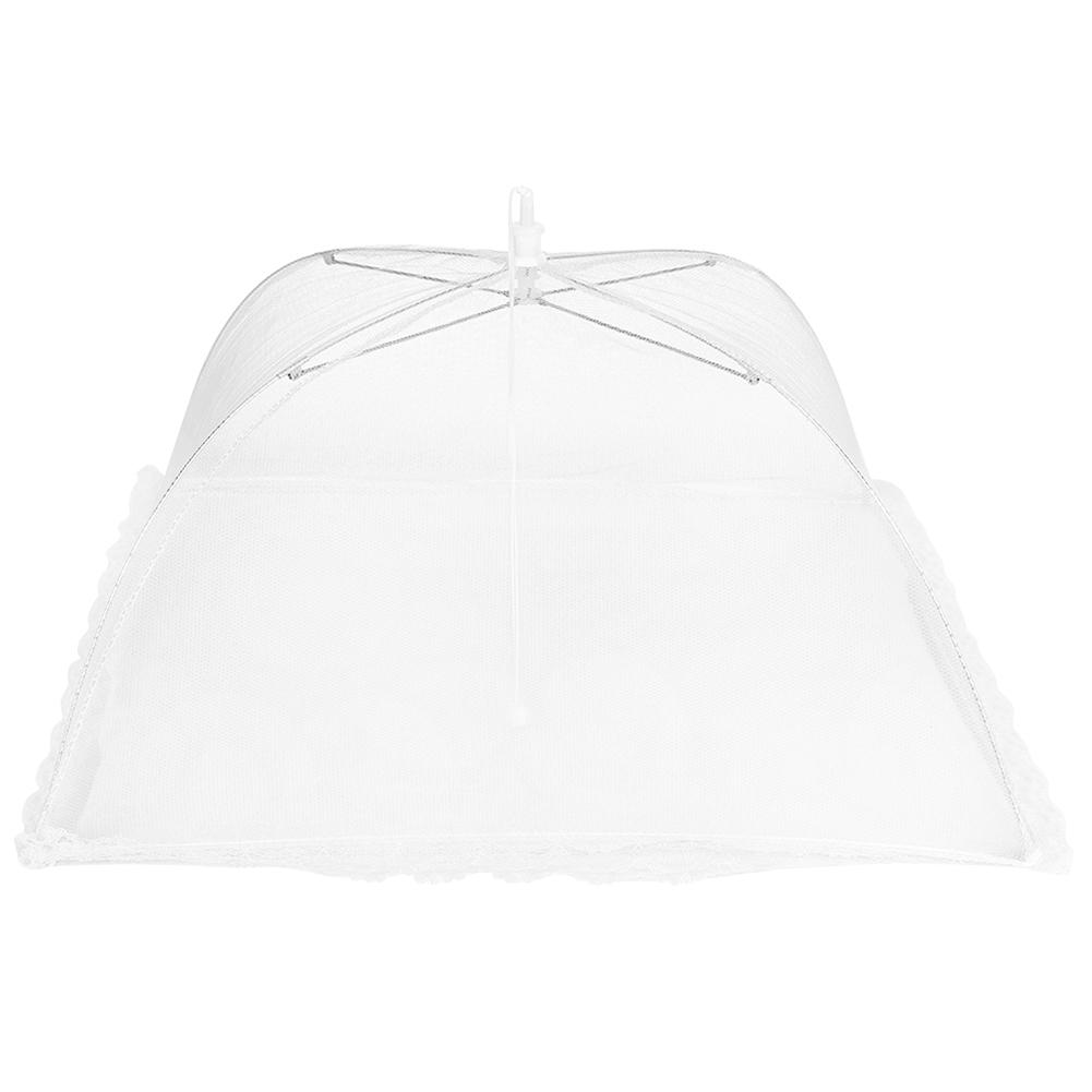 Foldable Household Food Umbrella Washable Mesh Food Cover Anti Fly Net Tent Kitchen Gadgets