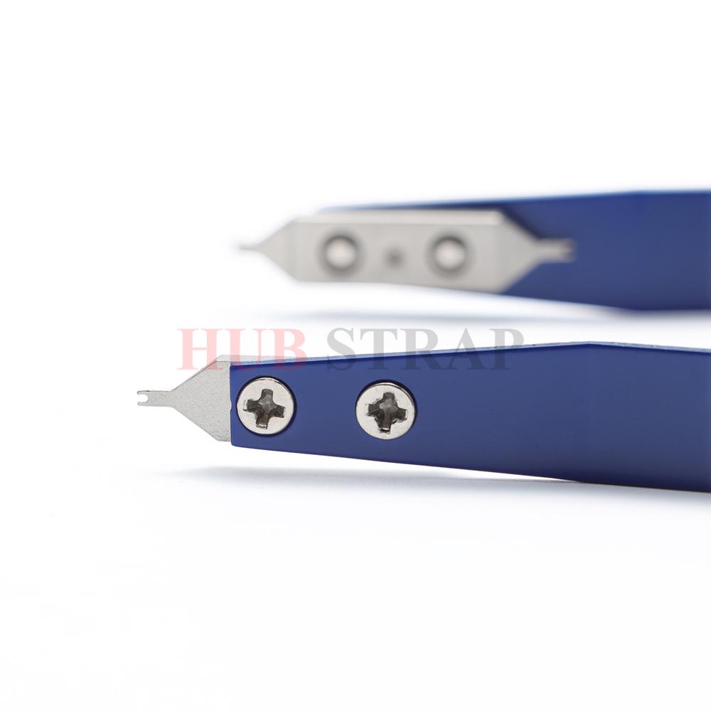 7825 V Shaped Metal Watch Spring Bar Remover for Watchmaker Stainelss Steel Tweezer High Hardness Precision Watch Repair Tools