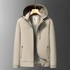 Hooded Short Jacket Top Men's Spring and Autumn New Casual Coat