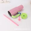 Stainless Steel Vacuum Insulated Travel Mug With Handle Straw 40oz Double Wall Cup Outdoor Office Car Use