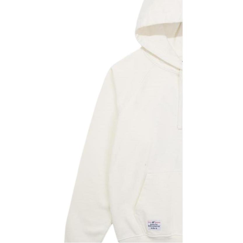 New Era Mikiny Unisex Bílé S Kapucí (Nerozebíratelné) Střední 14860813