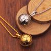 New Style Fashionable Solid Football Model Pendant Necklace - A Football Enthusiast's Accessory and Decoration Item