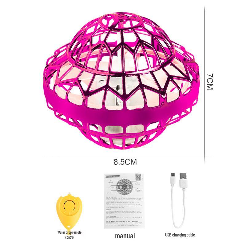 Luminous UFO Gyro Flying Ball Toy - Induction-Controlled Flying Saucer