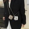 Dinner bag spring new fashion trend women's shoulder chain lipstick oblique span bag