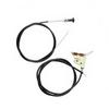 Throttle&Choke Cable Kit For Exmark Lazer Z, Toro- Replaces 1-633696, 1-603336, 1-543697, 1-603511, 290-795, 290-787 Mower Part