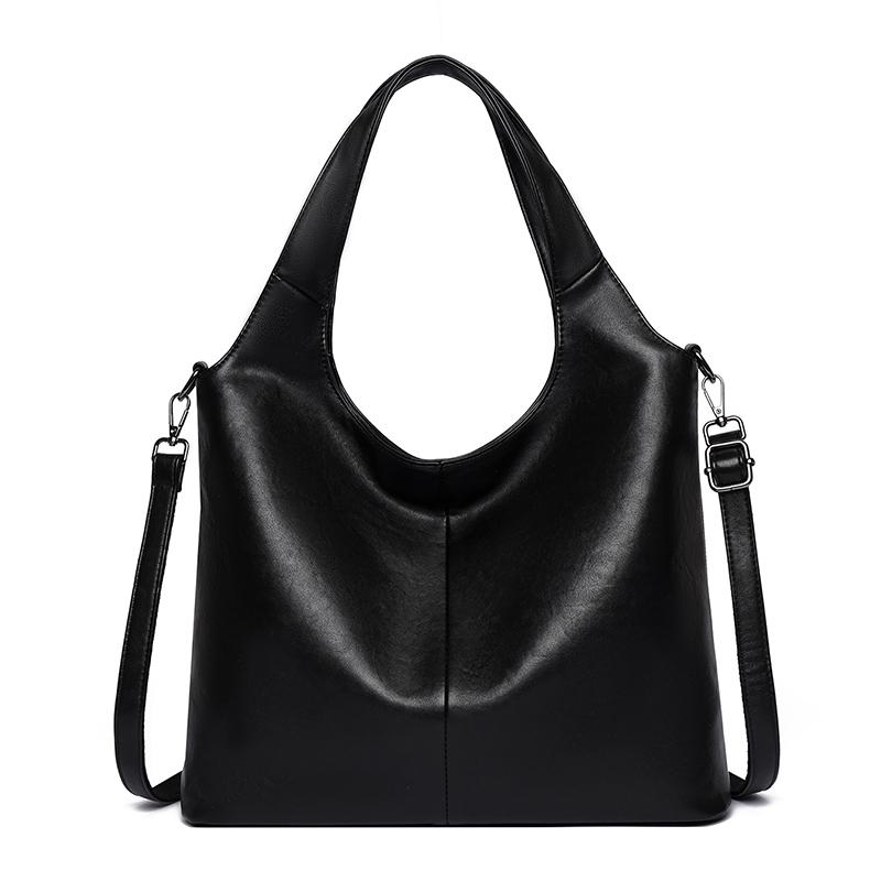 Vintage Women's Tote Bag Large Capacity Shoulder Crossbody Bag Commuter Underarm Bag