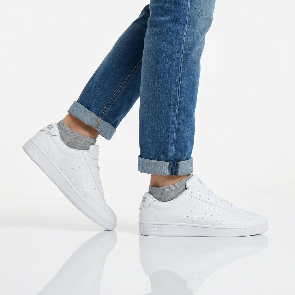 K-SWISS Court Balboa - Men's Sneakers Shoes White 04736-106-M ORIGINAL