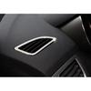 For Hyundai Elantra 2012-2016 Sliver Steel Dash L&R AC Air Outlet Vent Trim 2PCS
