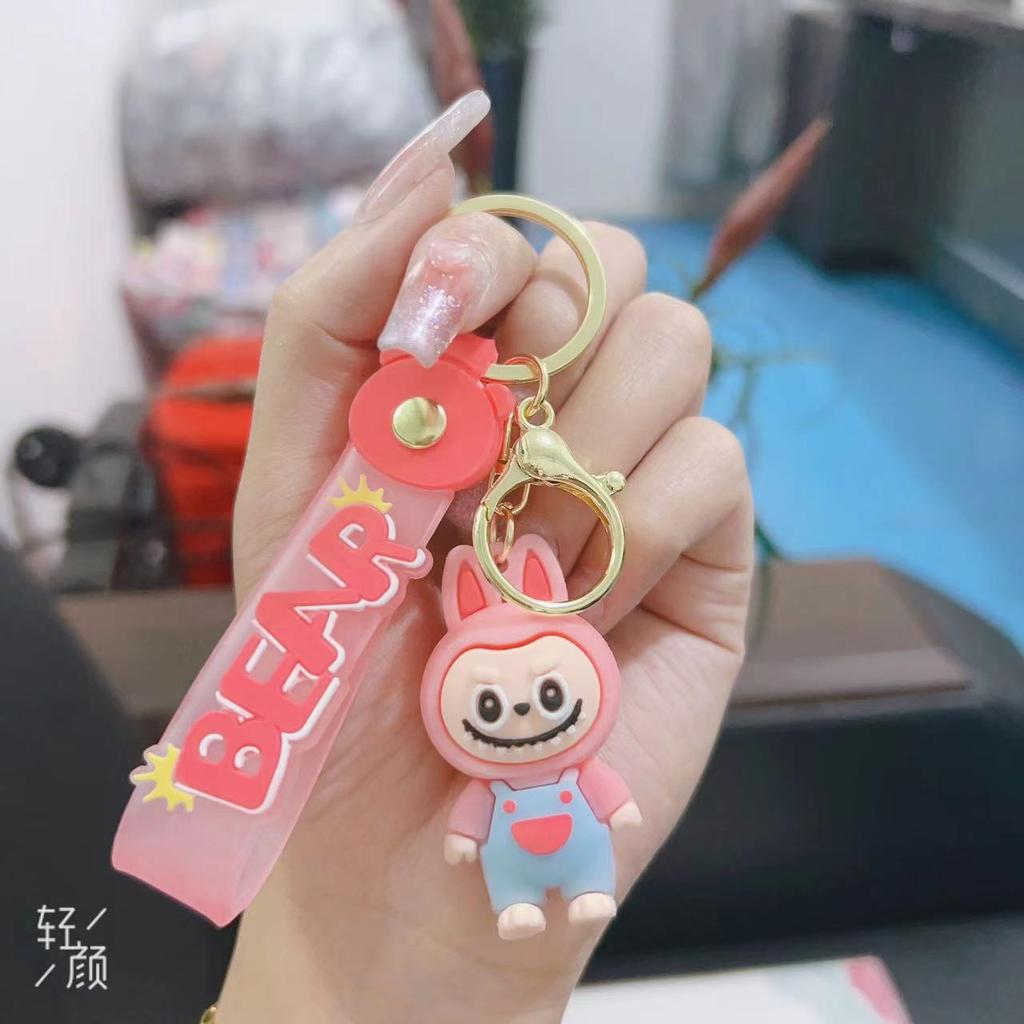 Creative, Cute and Good-looking Cartoon Little Sheep Keychain, Couple Bag Accessories, Pendant, Grab Machine