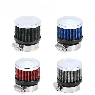 Filtru de aer universal pentru mașină 12mm 25mm pentru motocicletă Admisie de aer rece Debit mare Capac de ventilare carter Filtre mini de aerisire