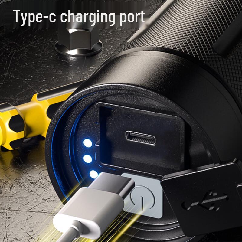 Ultra-bright Rechargeable Portable Flashlight