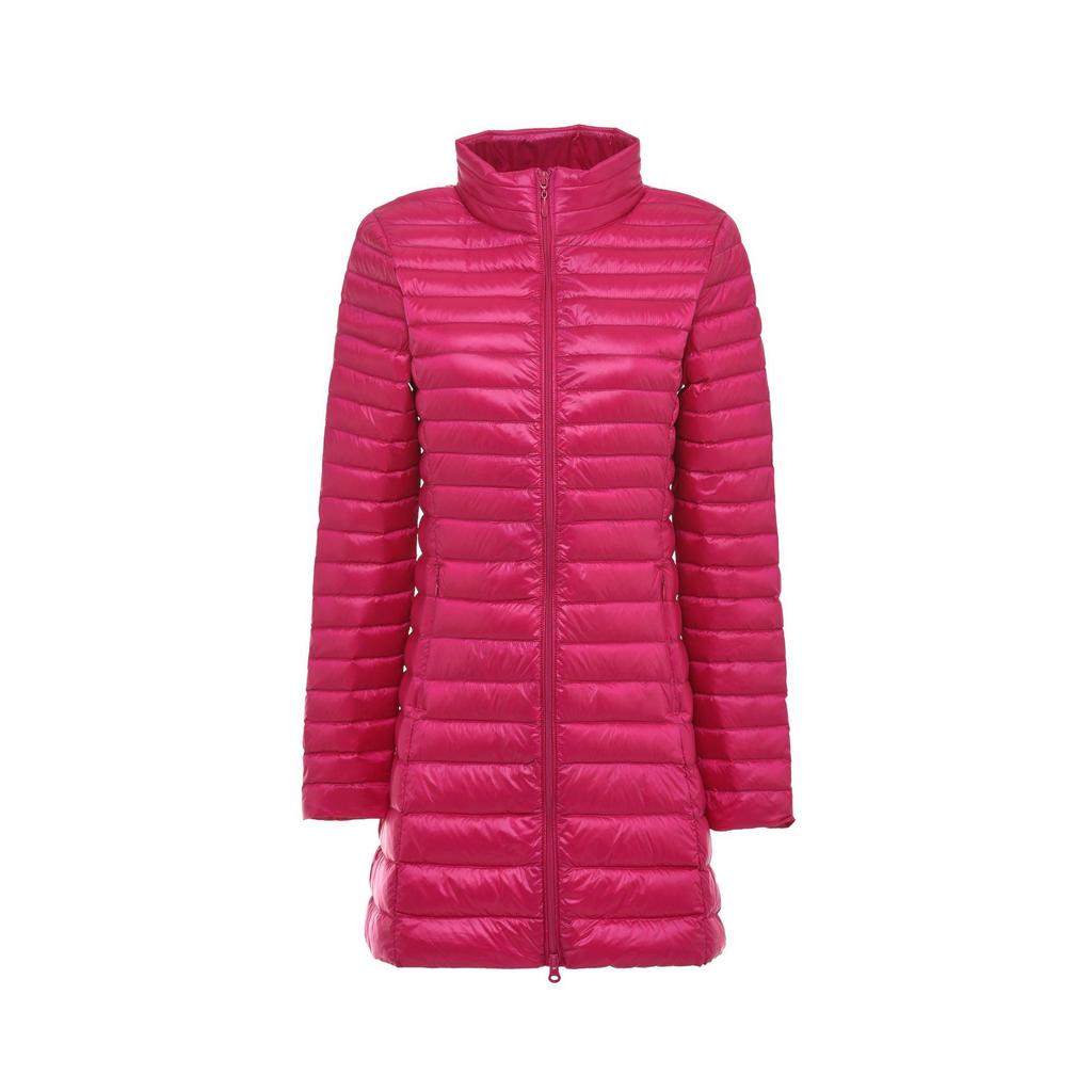 Spring and Autumn Lightweight Down Jacket Women's Stand Collar Slim Short Jacket