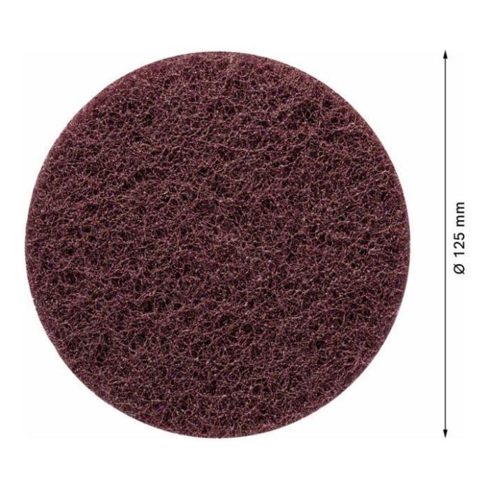 Bosch Expert N880 disque molletonné pour ponceuse orbitale aléatoire, 125 mm, moyen A