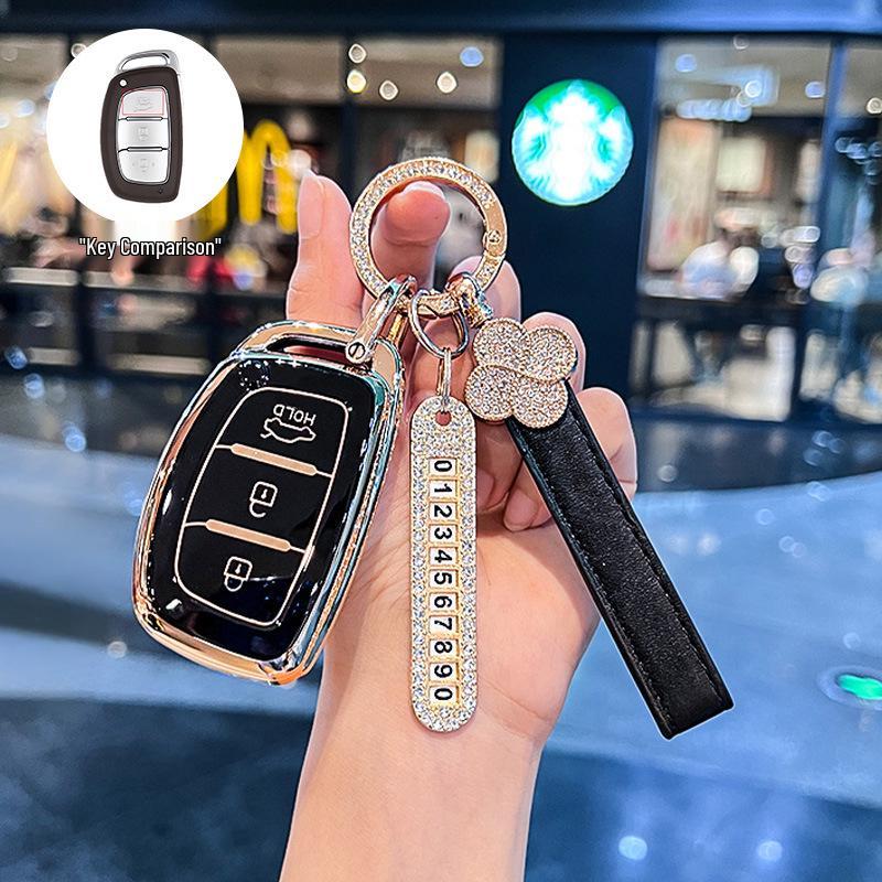 Hyundai Key Cover: Sonata, ix35, Langdong, Mingtu, ix25, Yue Dong, Reina, Elantra Key Shell Bag