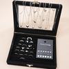 Set di Gioielli Chic Argento 51 Pezzi/Set Per Donna Moda Farfalla Cuore Perla Collane, Orecchini, Anelli, Abbinamento Abiti Quotidiani