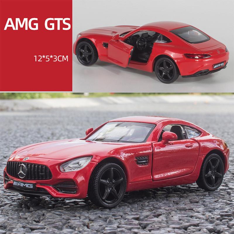 Mercedes 136 New Metal Toy Children Can Open The Door Pullback Car Model