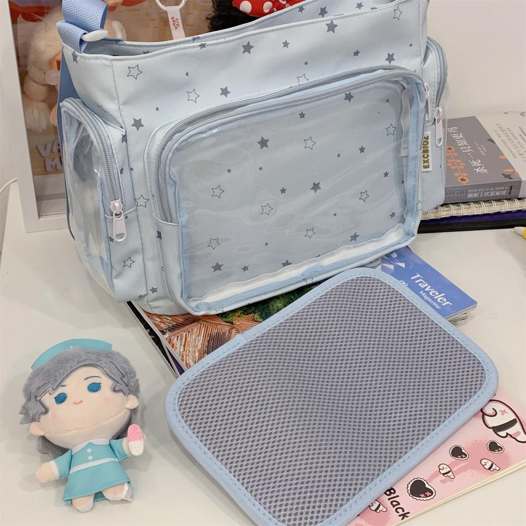 New Japanese Cute Kawaii Ulzzang Ita Bag Harajuku Sweet Casual Crossbody Bag For Daily Commute Preppy Style Y2K Shoulder Bag
