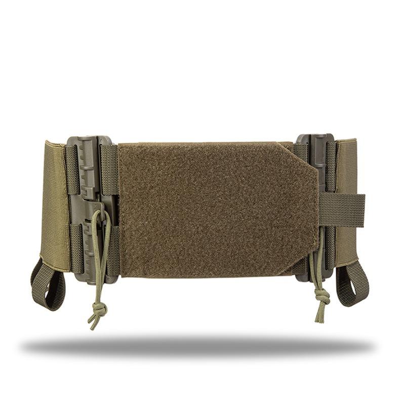 Tactical Vest Quick Release Waist Belt, Molle System Side Panels, Stretchable Extension for JPC Plate Carrier Convenient