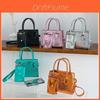 Mini Sac à Bandoulière Chic Urbain 2023 Tendance Texture Brillante Matériau PU