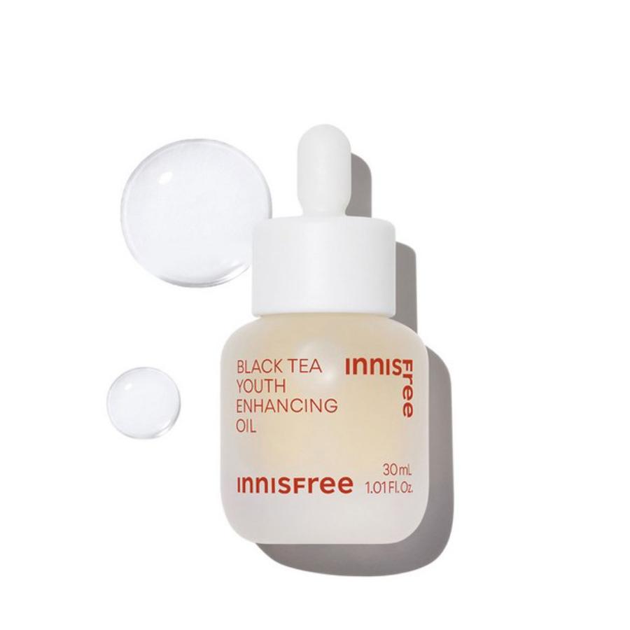 Innisfree Huile Jeunesse au Thé Noir 30 ml