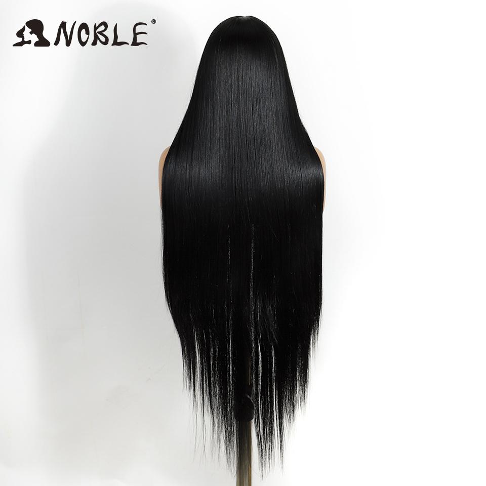Noble HD Transparent 9X6 Lace Straight Wig 38 Inch Baby Hair Lace Wig For Women Black Color Pre Plucked Pre Cut Glueless Wigs