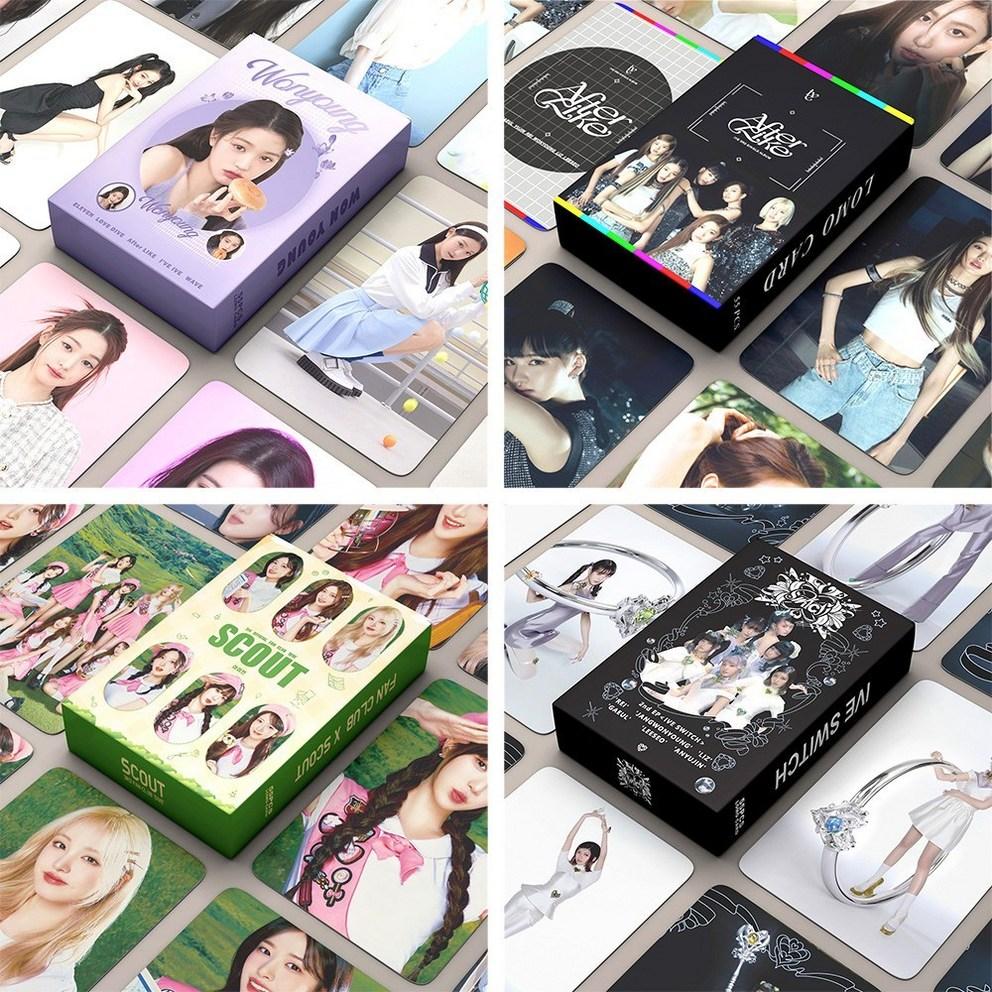 2024 Jang Won-young IVE Fotoalbum Fotokarte Season's Greetings, WY10, 1 Stück