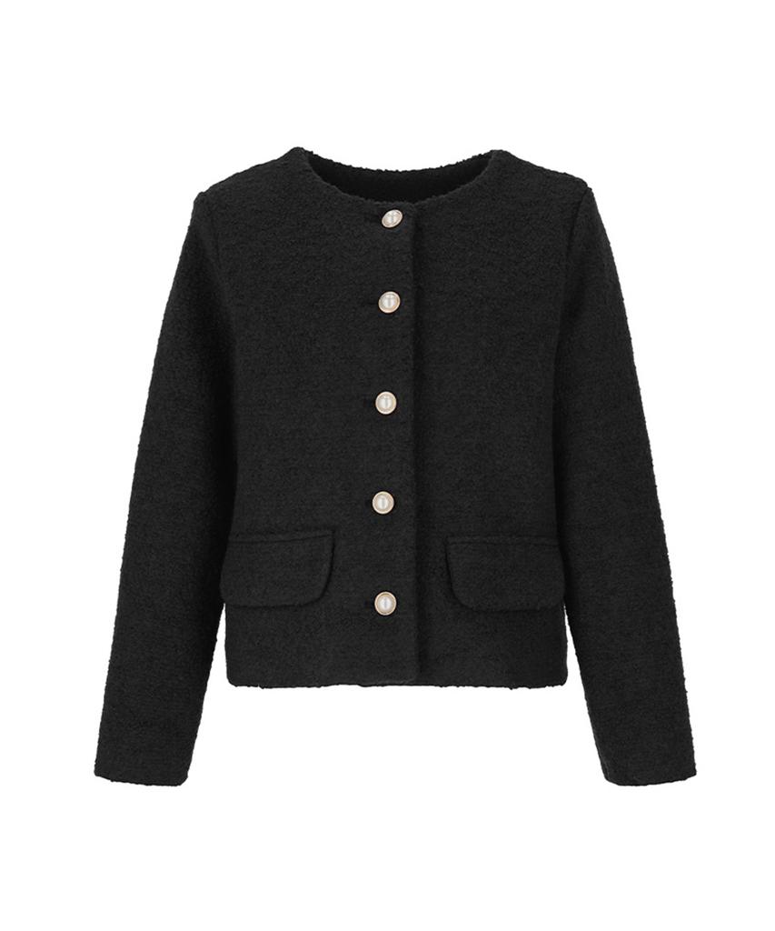 Soup Pearl Button Tumble Jacket (Saajkf1)