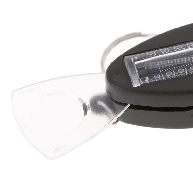 Sifflet de survie extérieur 4 en 1 Boussole Loupe Thermomètre & Porte-clés Edc