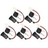 5 zestawów Blokada zasilania skutera elektrycznego Kluczyk zapłonowy Duże głowice Elektryczny zamek do drzwi Dwa kable