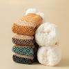 Floor Socks In Autumn and Winter Thickened with Fleece for Warmth and Anti Slip Mid Tube Socks for Home Use