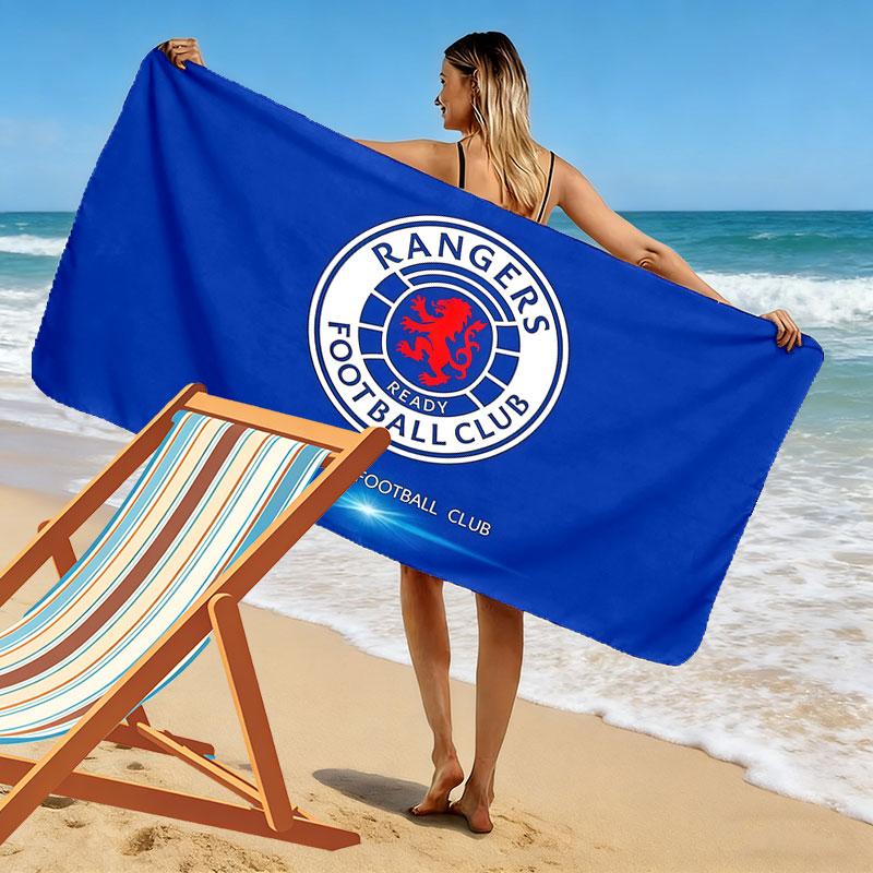 Rangers Print Beach Towel, Large Soft Quick Dry Towel for Beach Camping Swimming